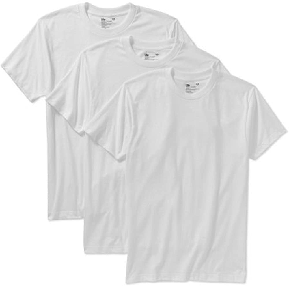 Jockey Life 3-Pack Men’s Premium Cotton T-Shirts – White 100% Cotton ...