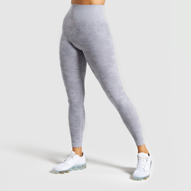 grey camo gym leggings